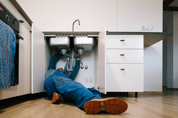 Professional Drain Cleaning technician working in Gary, TX